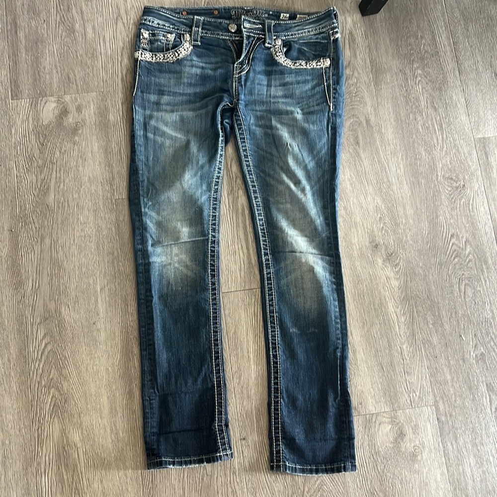 MISS ME CROPPED JEANS